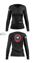HSC-28 24989538 Women's Long Sleeve V-neck Shirt - 50