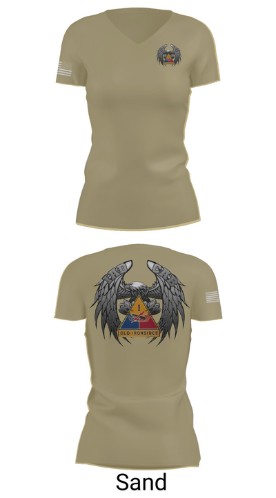 1AD CAB 62744010 Women's Short Sleeve V-neck Shirt - 88