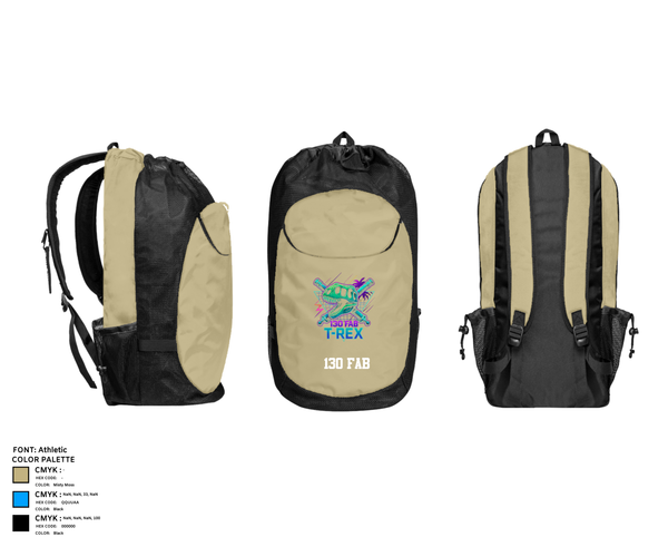 Gear Bag, 130 FAB, Army, Teamtime, Team time, sublimation, custom sports apparel, team uniforms, spirit wear, spiritwear, sports uniforms, custom shirts, team store, custom team store, fundraiser sports, apparel fundraiser