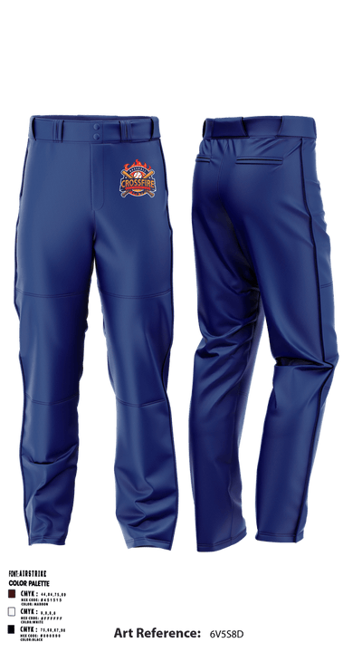 Crossfire 12u Baseball Pants - 2