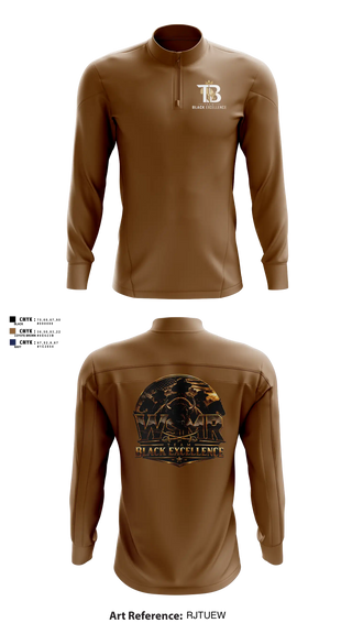 Quarter Zip Jacket, Black Excellence, , Teamtime, Team time, sublimation, custom sports apparel, team uniforms, spirit wear, spiritwear, sports uniforms, custom shirts, team store, custom team store, fundraiser sports, apparel fundraiser