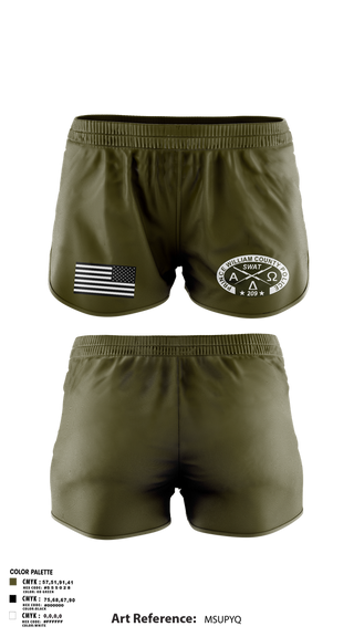 Ranger Panties, Prince William SWAT, , Teamtime, Team time, sublimation, custom sports apparel, team uniforms, spirit wear, spiritwear, sports uniforms, custom shirts, team store, custom team store, fundraiser sports, apparel fundraiser