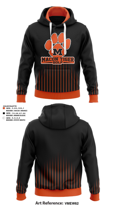 Macon Tiger Golf 16670206 Hoodie - 2