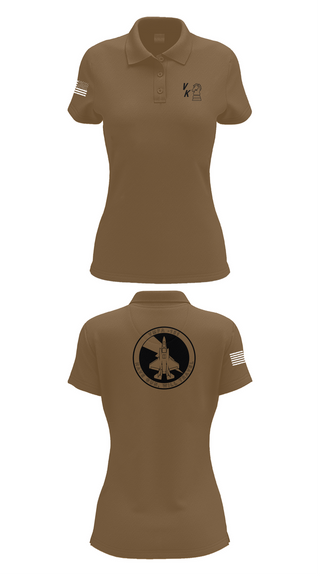 Womens Short Sleeve Performance Polo, VMFA-121, , Teamtime, Team time, sublimation, custom sports apparel, team uniforms, spirit wear, spiritwear, sports uniforms, custom shirts, team store, custom team store, fundraiser sports, apparel fundraiser
