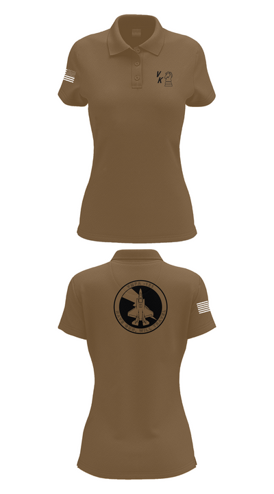 VMFA-121 16831306 Women's Short Sleeve Performance Polo  - 15