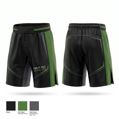 Pine Tree Martial Arts Fight Shorts - 1