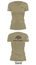Mission Minded 89727242 Women's Short Sleeve V-neck Shirt - 88