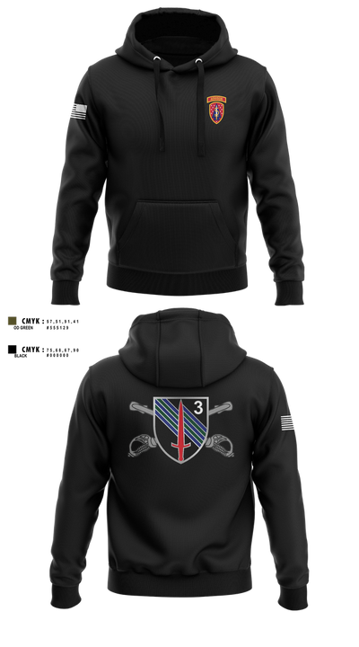 3rd SQDN, 5th SFAB Hoodie - 2