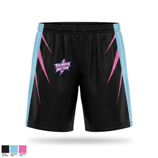 Athletic Shorts With Pockets, Thunder Nation, Men's Basketball, Teamtime, Team time, sublimation, custom sports apparel, team uniforms, spirit wear, spiritwear, sports uniforms, custom shirts, team store, custom team store, fundraiser sports, apparel fundraiser