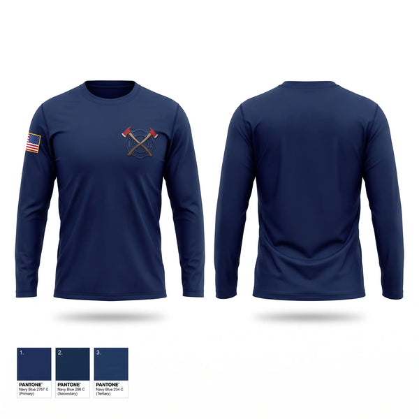 Long Sleeve Performance Shirt, Dugway Fire Department, Fire Department, Teamtime, Team time, sublimation, custom sports apparel, team uniforms, spirit wear, spiritwear, sports uniforms, custom shirts, team store, custom team store, fundraiser sports, apparel fundraiser