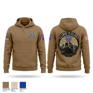 Hoodie, 10th Mountain Division, Army, Teamtime, Team time, sublimation, custom sports apparel, team uniforms, spirit wear, spiritwear, sports uniforms, custom shirts, team store, custom team store, fundraiser sports, apparel fundraiser