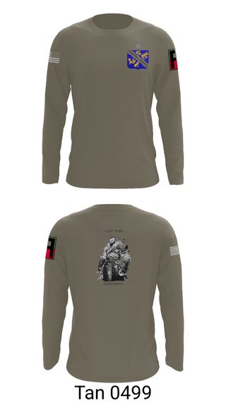Long Sleeve Performance Shirt, 1-306th IN BN, , Teamtime, Team time, sublimation, custom sports apparel, team uniforms, spirit wear, spiritwear, sports uniforms, custom shirts, team store, custom team store, fundraiser sports, apparel fundraiser