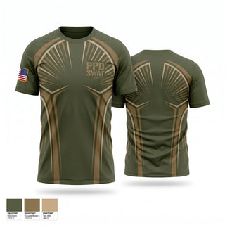 Short Sleeve Performance Shirt, PPD SWAT, Police, Teamtime, Team time, sublimation, custom sports apparel, team uniforms, spirit wear, spiritwear, sports uniforms, custom shirts, team store, custom team store, fundraiser sports, apparel fundraiser