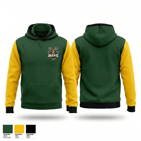 Hoodie, Bucks, Men's Basketball, Teamtime, Team time, sublimation, custom sports apparel, team uniforms, spirit wear, spiritwear, sports uniforms, custom shirts, team store, custom team store, fundraiser sports, apparel fundraiser