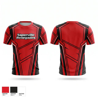 Short Sleeve Performance Shirt, Naperville Renegades, Baseball, Teamtime, Team time, sublimation, custom sports apparel, team uniforms, spirit wear, spiritwear, sports uniforms, custom shirts, team store, custom team store, fundraiser sports, apparel fundraiser