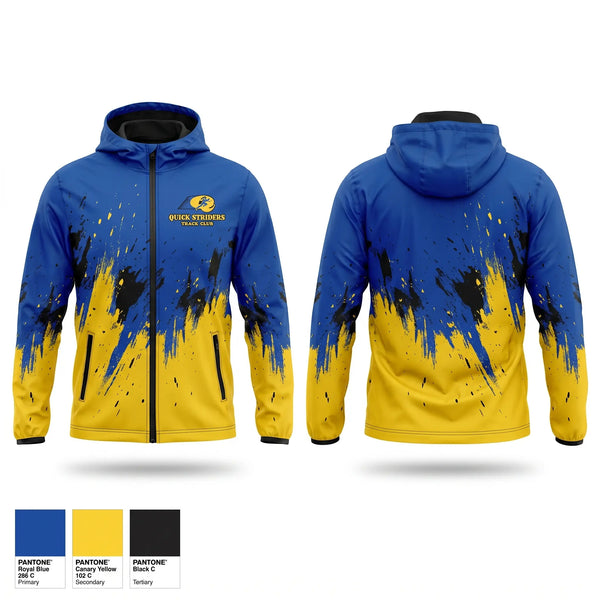 Windbreaker, Quick Striders, Track & Field, Teamtime, Team time, sublimation, custom sports apparel, team uniforms, spirit wear, spiritwear, sports uniforms, custom shirts, team store, custom team store, fundraiser sports, apparel fundraiser