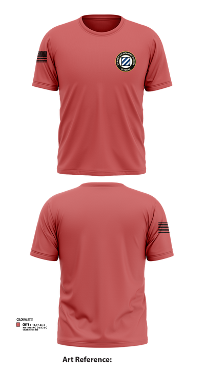 3rd Infantry Division 78750941 Short Sleeve Performance Shirt - 102