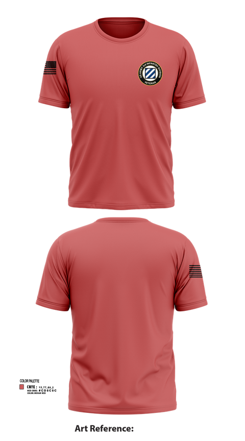 Short Sleeve Performance Shirt, 3rd Infantry Division, , Teamtime, Team time, sublimation, custom sports apparel, team uniforms, spirit wear, spiritwear, sports uniforms, custom shirts, team store, custom team store, fundraiser sports, apparel fundraiser