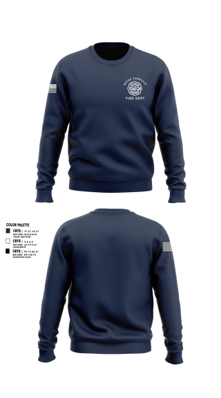 Crew Neck Sweatshirt, Wayne Township Volunteer Fire Department, Fire Department, Teamtime, Team time, sublimation, custom sports apparel, team uniforms, spirit wear, spiritwear, sports uniforms, custom shirts, team store, custom team store, fundraiser sports, apparel fundraiser