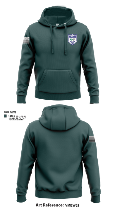 Andover Township Police Department 13076231 Hoodie - 103