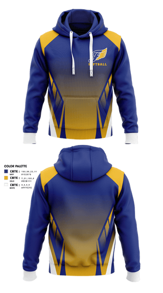 Hoodie, Fluvanna Middle School Softball, Softball, Teamtime, Team time, sublimation, custom sports apparel, team uniforms, spirit wear, spiritwear, sports uniforms, custom shirts, team store, custom team store, fundraiser sports, apparel fundraiser