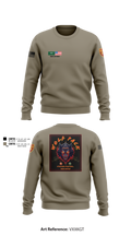 Wolf PAC-🚀🚀🚀 3395688 Crew Neck Sweatshirt - 8