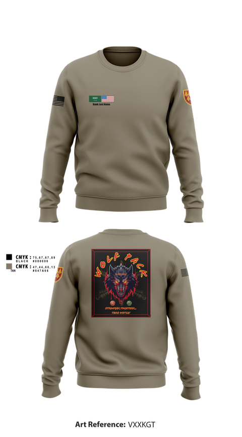 Crew Neck Sweatshirt, B/4-60TH ADAR, Army, Teamtime, Team time, sublimation, custom sports apparel, team uniforms, spirit wear, spiritwear, sports uniforms, custom shirts, team store, custom team store, fundraiser sports, apparel fundraiser