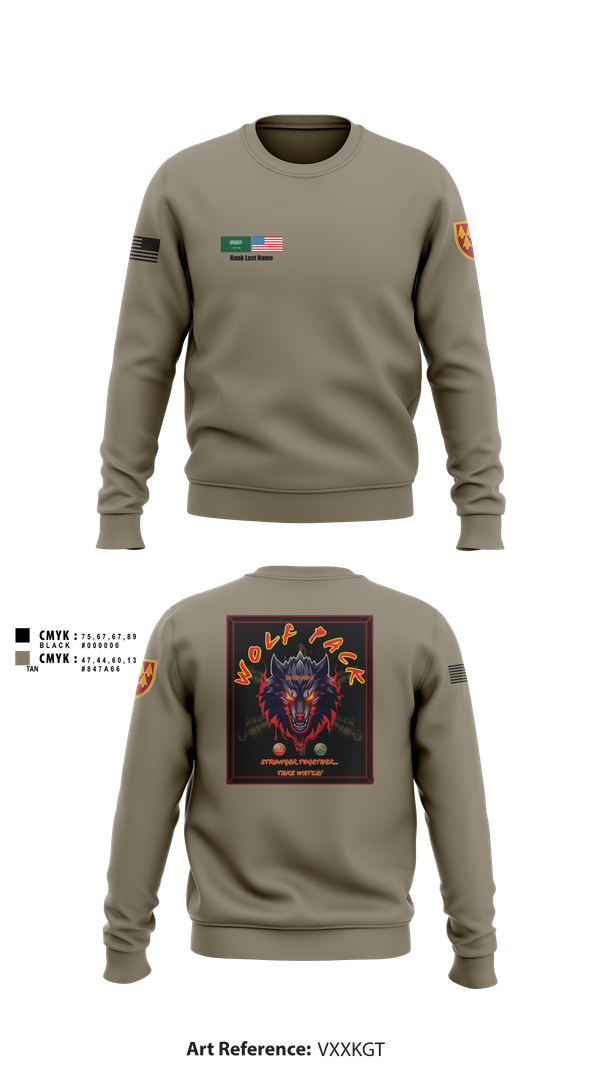 Crew Neck Sweatshirt, B/4-60TH ADAR, Army, Teamtime, Team time, sublimation, custom sports apparel, team uniforms, spirit wear, spiritwear, sports uniforms, custom shirts, team store, custom team store, fundraiser sports, apparel fundraiser
