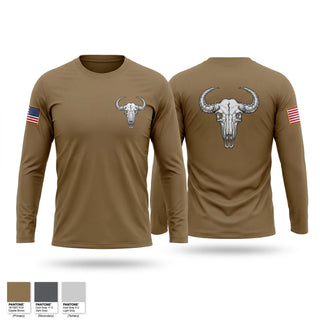 Long Sleeve Performance Shirt, Buffalos, Army, Teamtime, Team time, sublimation, custom sports apparel, team uniforms, spirit wear, spiritwear, sports uniforms, custom shirts, team store, custom team store, fundraiser sports, apparel fundraiser