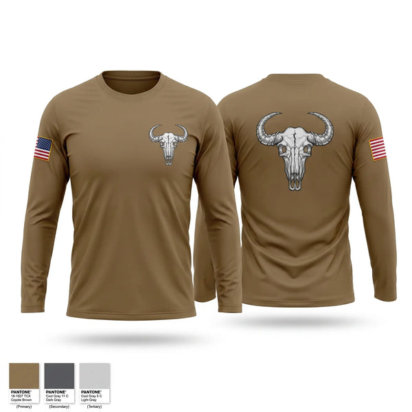 Long Sleeve Performance Shirt, Buffalos, Army, Teamtime, Team time, sublimation, custom sports apparel, team uniforms, spirit wear, spiritwear, sports uniforms, custom shirts, team store, custom team store, fundraiser sports, apparel fundraiser