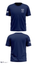 New Castle Police Department 43454556 Old School Cotton Feel Shirt - 1