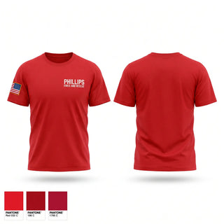 Old School Cotton Feel Shirt, Phillips fired and rescue, Fire Department, Teamtime, Team time, sublimation, custom sports apparel, team uniforms, spirit wear, spiritwear, sports uniforms, custom shirts, team store, custom team store, fundraiser sports, apparel fundraiser