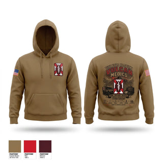 Hoodie, 75th Field Hospital, Army, Teamtime, Team time, sublimation, custom sports apparel, team uniforms, spirit wear, spiritwear, sports uniforms, custom shirts, team store, custom team store, fundraiser sports, apparel fundraiser