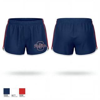 Womens Shorts, Parkersburg South Patriots, Baseball, Teamtime, Team time, sublimation, custom sports apparel, team uniforms, spirit wear, spiritwear, sports uniforms, custom shirts, team store, custom team store, fundraiser sports, apparel fundraiser