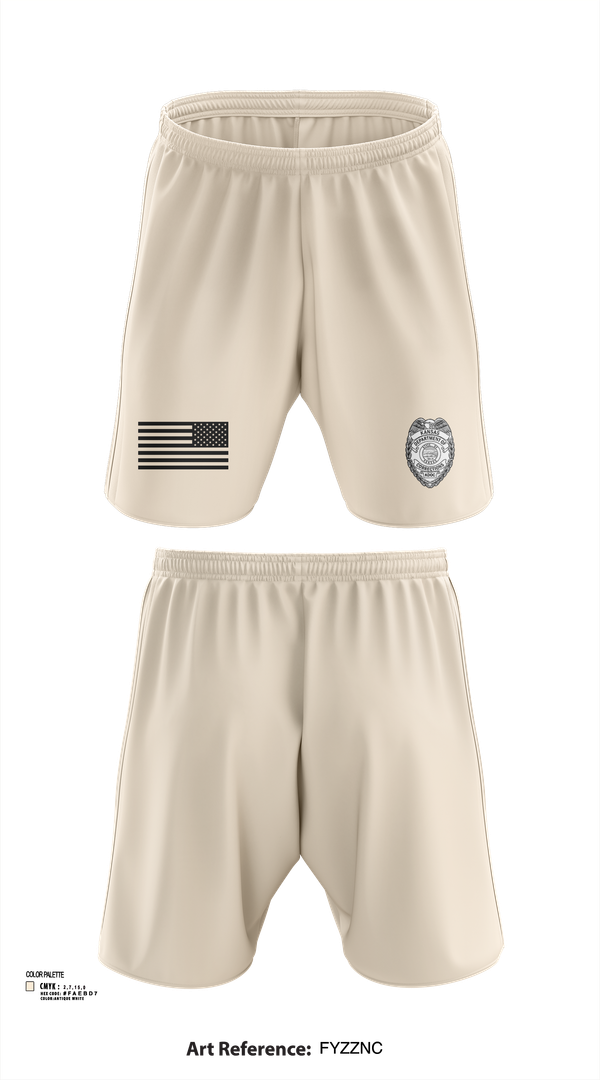 Athletic Shorts With Pockets, KDOC, Police, Teamtime, Team time, sublimation, custom sports apparel, team uniforms, spirit wear, spiritwear, sports uniforms, custom shirts, team store, custom team store, fundraiser sports, apparel fundraiser