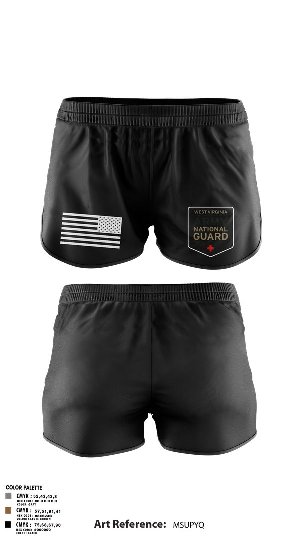 Ranger Panties, WV ARNG Med Det, , Teamtime, Team time, sublimation, custom sports apparel, team uniforms, spirit wear, spiritwear, sports uniforms, custom shirts, team store, custom team store, fundraiser sports, apparel fundraiser