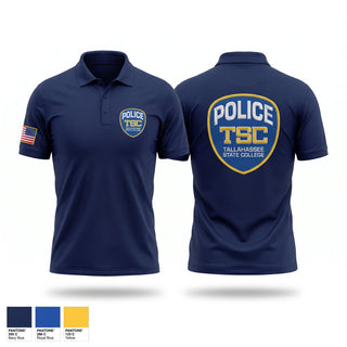 Short Sleeve Performance Polo, TSC PD, Police, Teamtime, Team time, sublimation, custom sports apparel, team uniforms, spirit wear, spiritwear, sports uniforms, custom shirts, team store, custom team store, fundraiser sports, apparel fundraiser