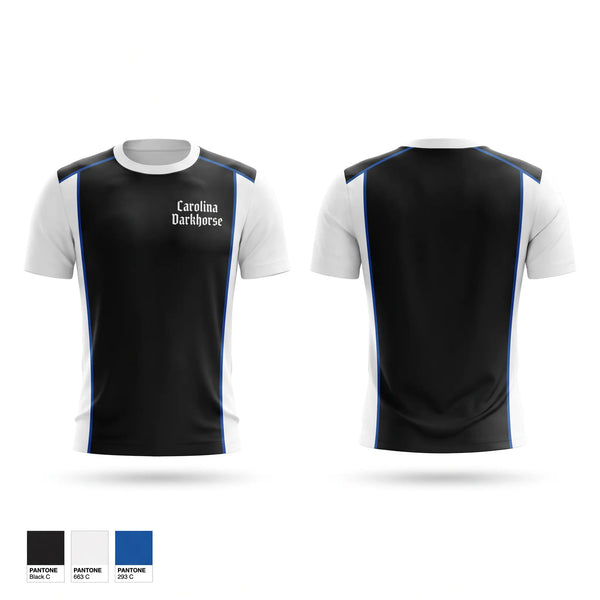 Short Sleeve Performance Shirt, Carolina Darkhorse, Baseball, Teamtime, Team time, sublimation, custom sports apparel, team uniforms, spirit wear, spiritwear, sports uniforms, custom shirts, team store, custom team store, fundraiser sports, apparel fundraiser