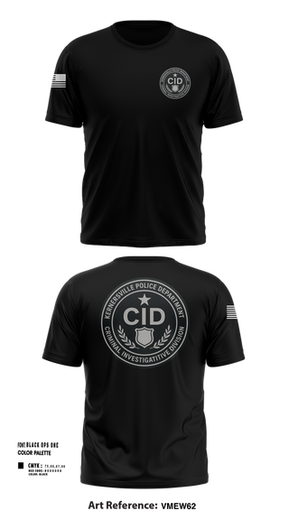 Short Sleeve Performance Shirt, Kernersville Police Department Criminal Investigative Division, Police, Teamtime, Team time, sublimation, custom sports apparel, team uniforms, spirit wear, spiritwear, sports uniforms, custom shirts, team store, custom team store, fundraiser sports, apparel fundraiser
