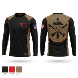 Long Sleeve Performance Shirt, 3CSC, Army, Teamtime, Team time, sublimation, custom sports apparel, team uniforms, spirit wear, spiritwear, sports uniforms, custom shirts, team store, custom team store, fundraiser sports, apparel fundraiser