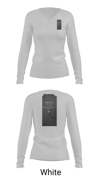 Womens Long Sleeve Vneck Shirt, MARSHALL COUNTY SHERIFF DEPARTMENT, Police, Teamtime, Team time, sublimation, custom sports apparel, team uniforms, spirit wear, spiritwear, sports uniforms, custom shirts, team store, custom team store, fundraiser sports, apparel fundraiser