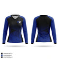 CW Women's Long Sleeve V-neck Shirt - 1