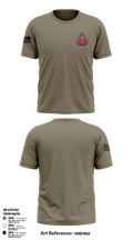 Recruiting and retention battalion Old School Cotton Feel Shirt - 1