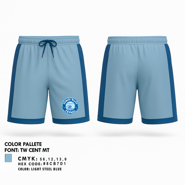 Athletic Shorts With Pockets, Samba Wave, Men's Soccer, Teamtime, Team time, sublimation, custom sports apparel, team uniforms, spirit wear, spiritwear, sports uniforms, custom shirts, team store, custom team store, fundraiser sports, apparel fundraiser