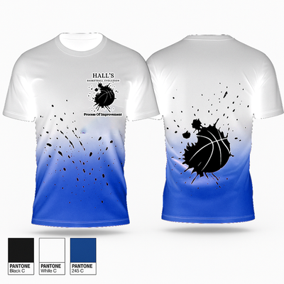 Hall’s Basketball Evolution 70164601 Short Sleeve Performance Shirt - 2