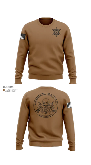 Crew Neck Sweatshirt, Hancock County Sheriff’s Office, Police, Teamtime, Team time, sublimation, custom sports apparel, team uniforms, spirit wear, spiritwear, sports uniforms, custom shirts, team store, custom team store, fundraiser sports, apparel fundraiser