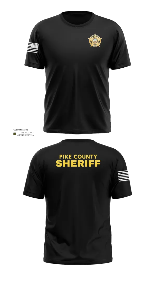 Pike County Sheriffs Office 21775539 Short Sleeve Performance Shirt - 21