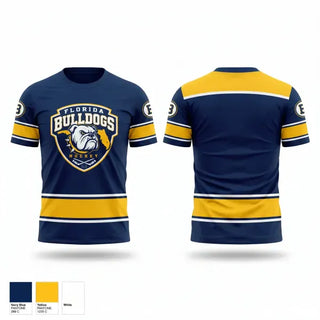 Short Sleeve Performance Shirt, Florida Bulldogs Hockey, Ice Hockey, Teamtime, Team time, sublimation, custom sports apparel, team uniforms, spirit wear, spiritwear, sports uniforms, custom shirts, team store, custom team store, fundraiser sports, apparel fundraiser