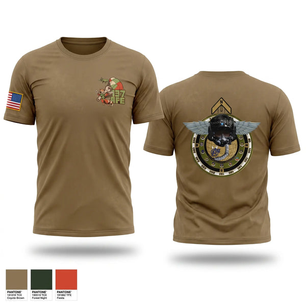 Old School Cotton Feel Shirt, 137 OSS, Air Force, Teamtime, Team time, sublimation, custom sports apparel, team uniforms, spirit wear, spiritwear, sports uniforms, custom shirts, team store, custom team store, fundraiser sports, apparel fundraiser