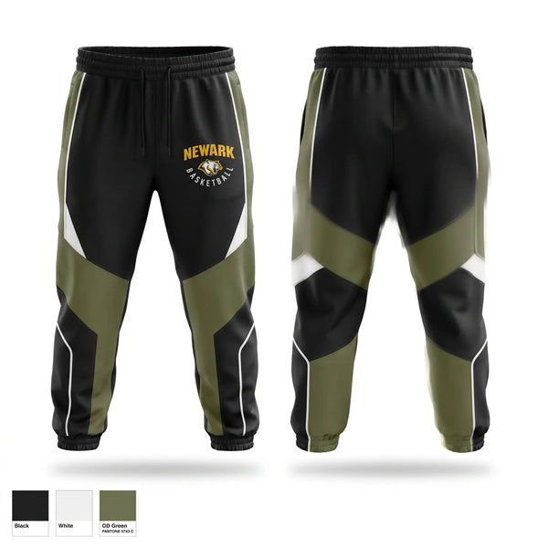 Sweatpants, Newark Memorial High School, Men's Basketball, Teamtime, Team time, sublimation, custom sports apparel, team uniforms, spirit wear, spiritwear, sports uniforms, custom shirts, team store, custom team store, fundraiser sports, apparel fundraiser